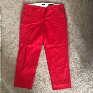 J. Crew red slacks